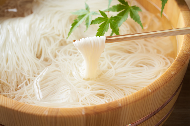 そうめんのカロリーと基本的な栄養成分